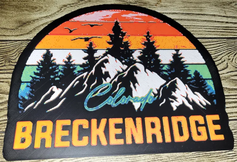 Breckenridge Colorado Mountain Scene