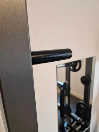 Weight holder for powerrack