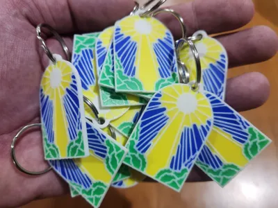 Look Unto Christ Keychain