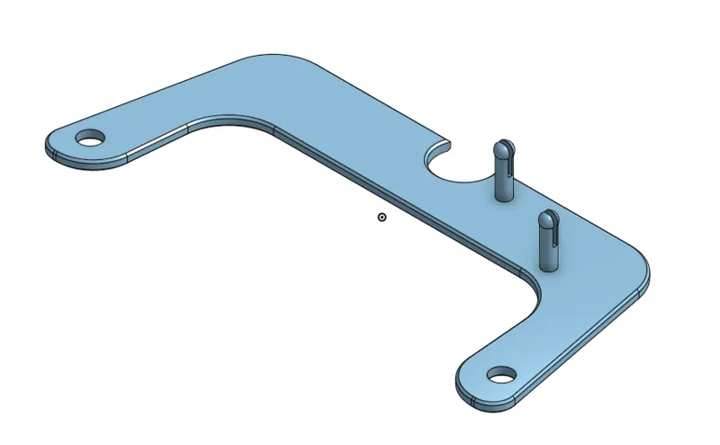 Blast Gate microswitch bracket