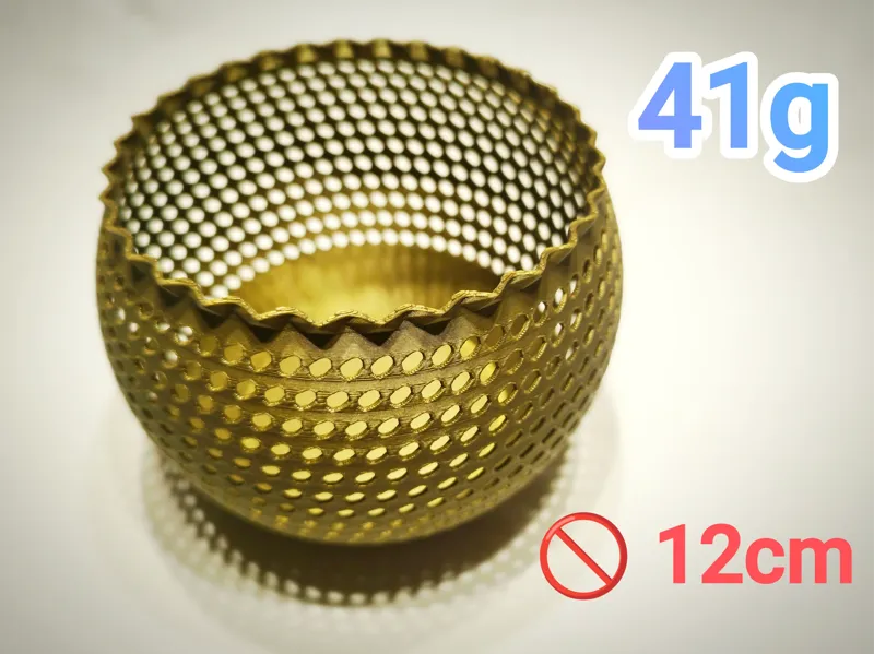 pierced cup