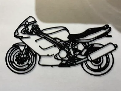 Ducati ST2/ST3/ST4 Wall Art Wire Frame