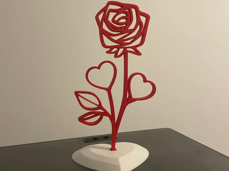 Rose éternelle coeur à offrir à ce que vous aimez 