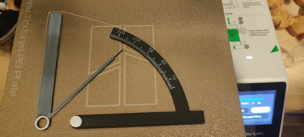 Inside Angle Protractor – No AMS Needed! by SDwarfs - MakerWorld