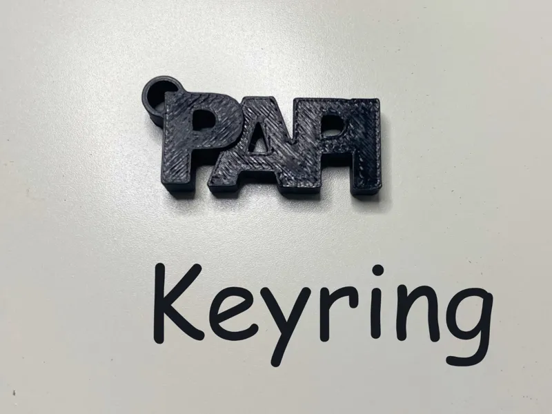 Papi Keyring