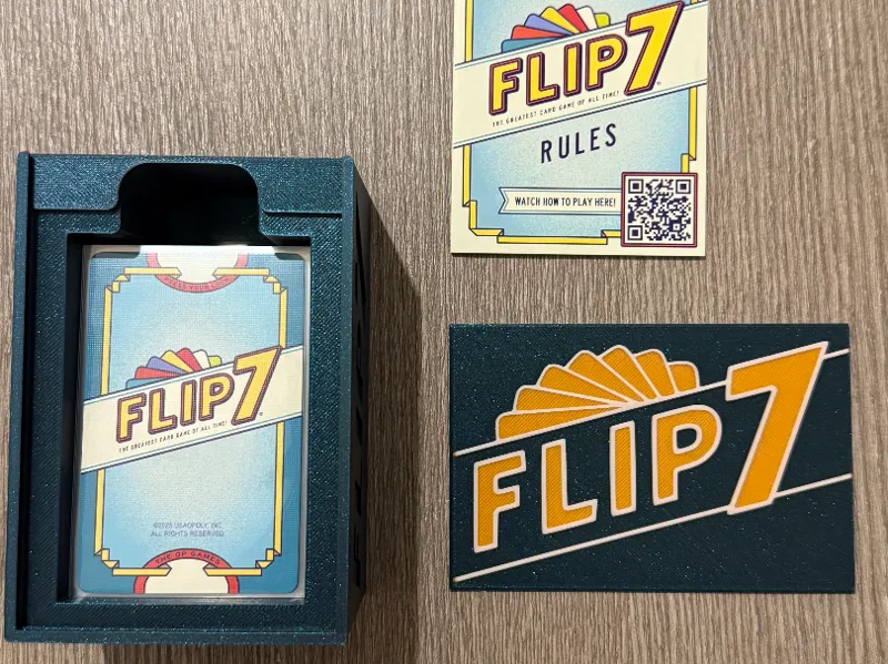 Flip 7 Boardgame insert