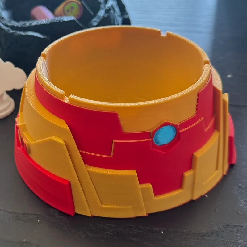 Marvel Villainous Ironman Colors Power Token Bowl