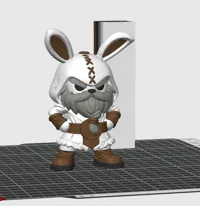 Wikinger Hase mit AMS