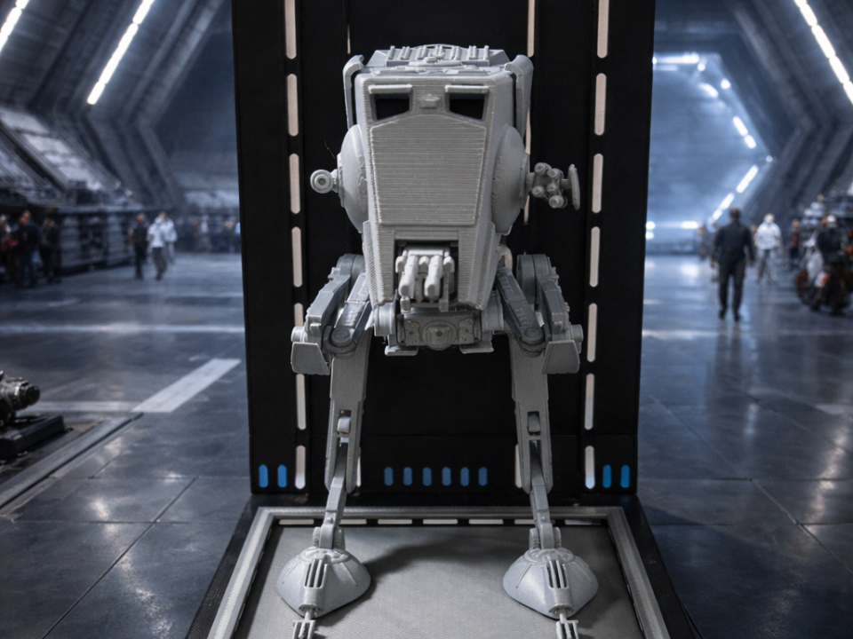 Fab365 AT-ST Diorama Model Stand