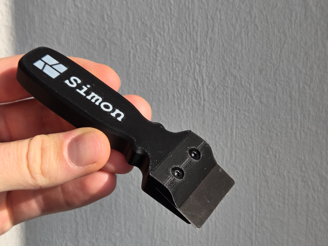 Bambulab ergonimic scraper Customizable