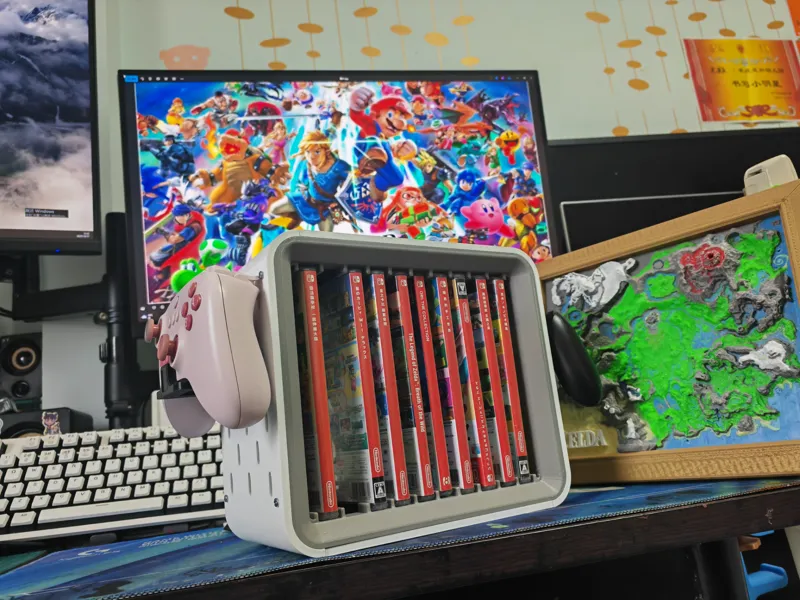 任天堂switch卡盒收纳盒或者PS5光盘盒升级配置
