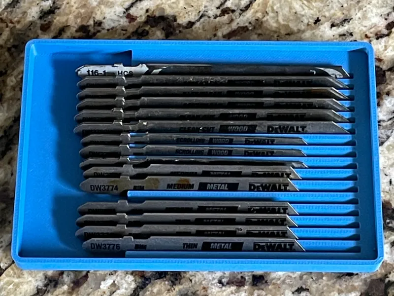 JIGSAW BLADES GRIDFINITY STORAGES HOLDER 16 jigsaw