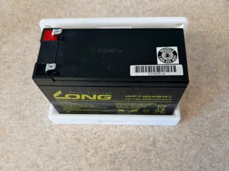 ice shanty battery mount