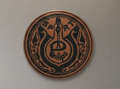 PSV heritage logo - hang it easily on your wall!