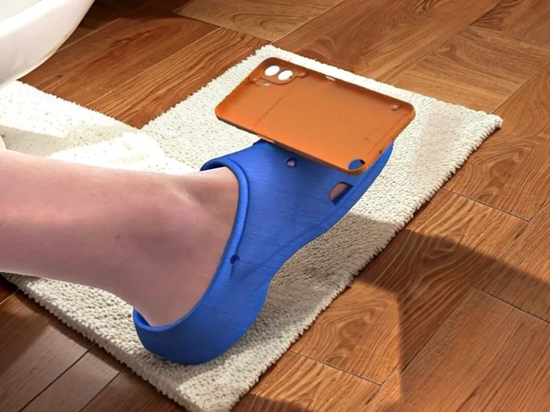 Phone 1 Croc holder
