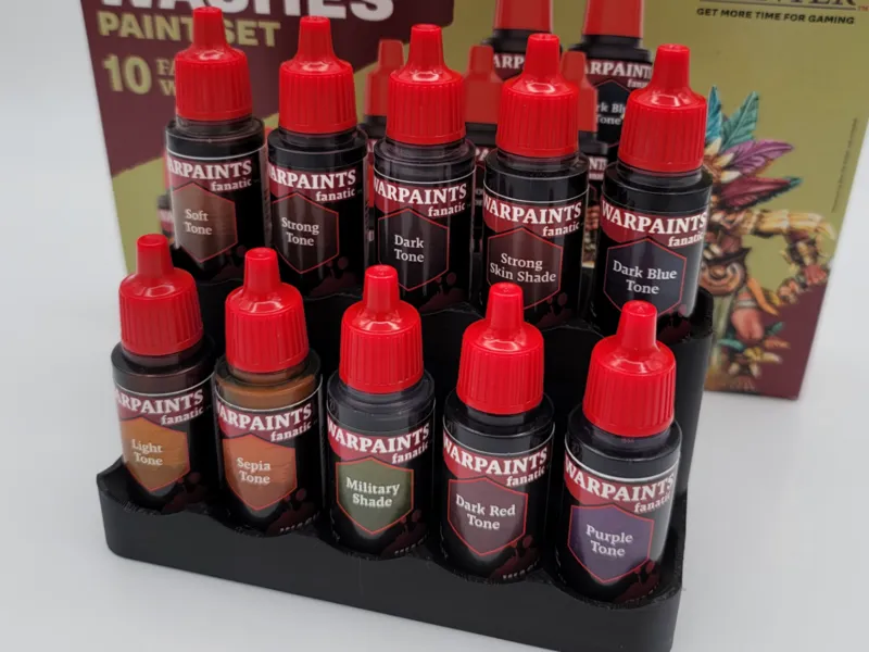 War Paints Fanatic Washes 10 Bottle Holder