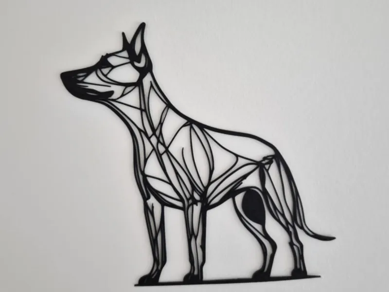 Doberman wall art