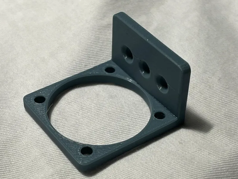 Vertical 30mm fan mount