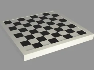 Mini Chess Board Decor