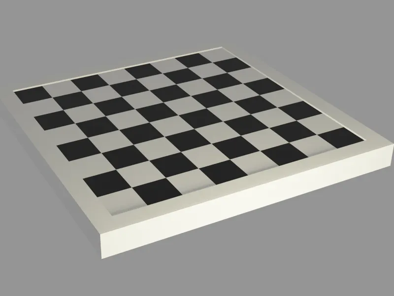 Mini Chess Board Decor