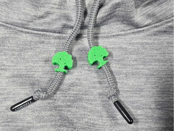 Forest Symbol MTG Drawstring Bead