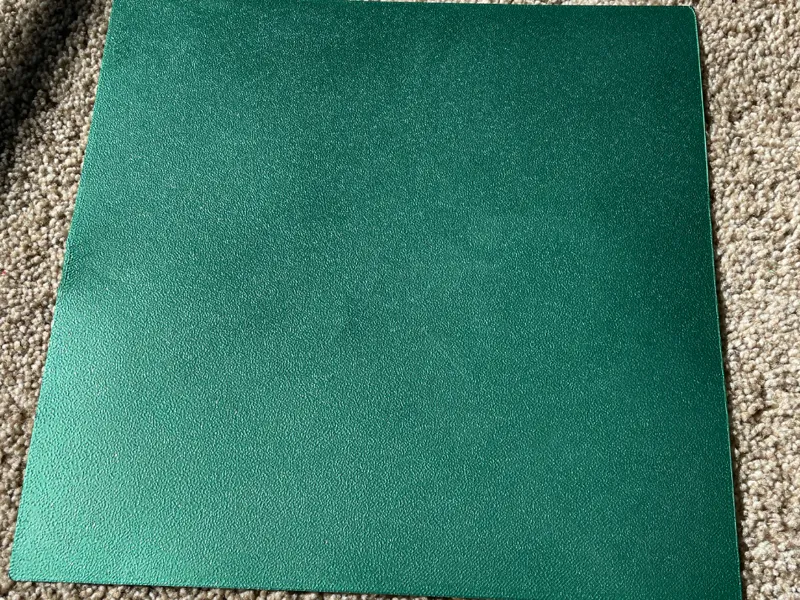 First layer test