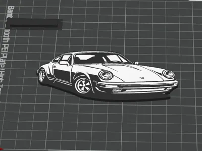 Porsche 911 decal