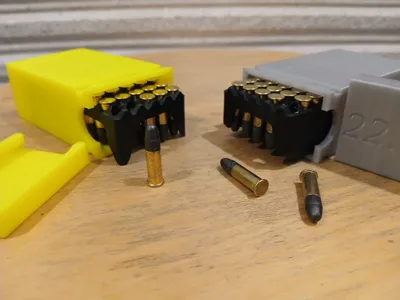 22. LR Ammo box 50 stack