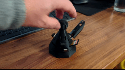 Rotating SD & USB Organizer