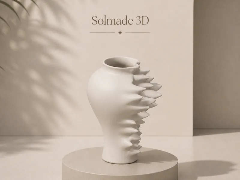 Solmade Ribbed Vase