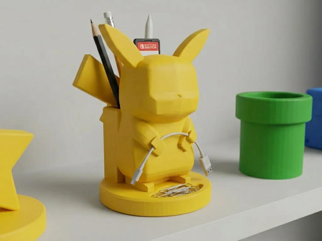 Organiseur de bureau Pikachu