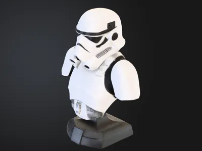 Stormtrooper Bust Model