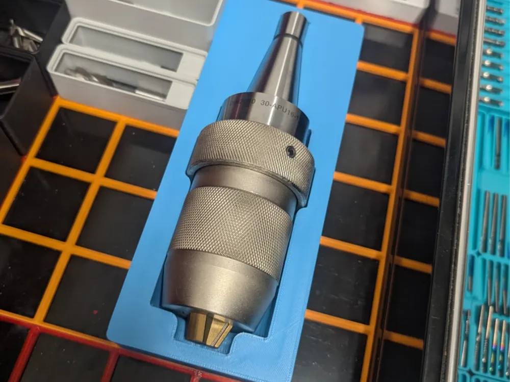 SK 30 Drill Chuck Gridfinity - Free 3D Print Model - MakerWorld