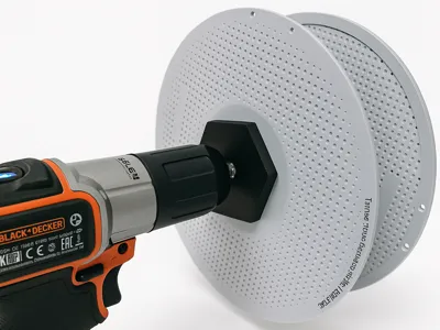 Filament Spool Rewinder for M10 screw