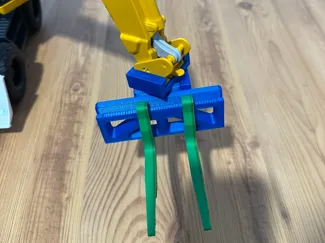 Palettengabel für Bruder Bagger