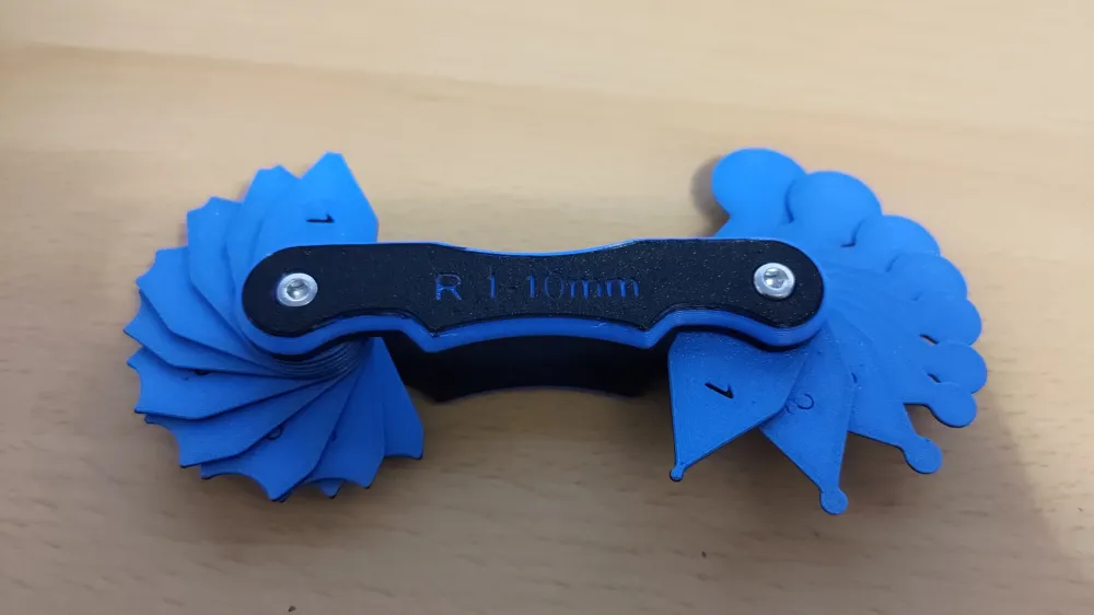 Radius gauges 110mm & 1130mm Remixed by kisscoool18 MakerWorld