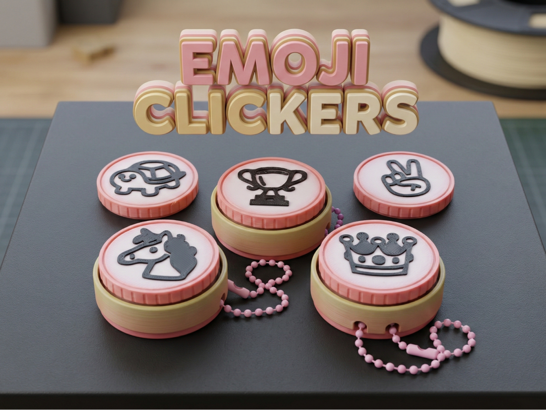 Emoji Clickers – Customizable Top