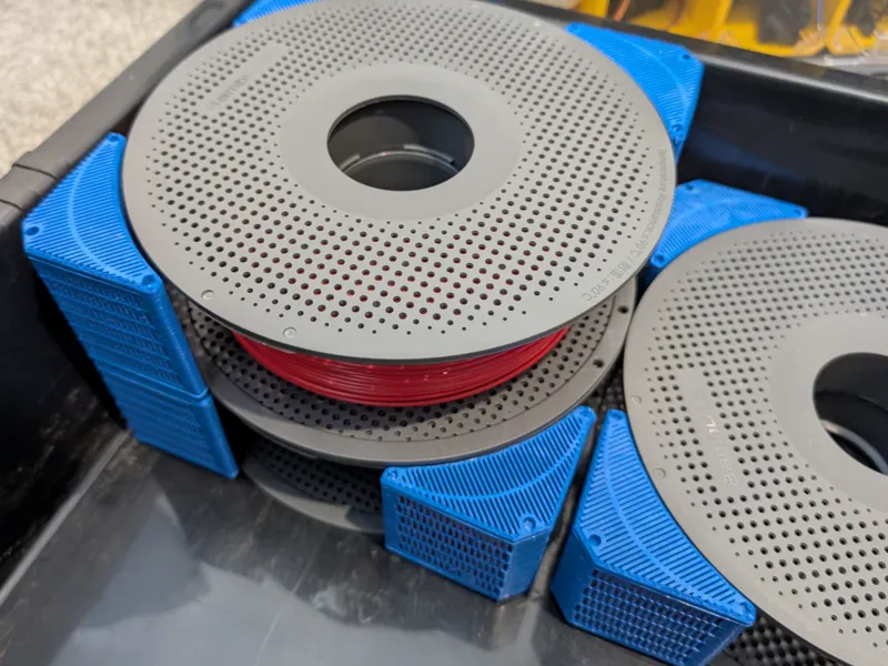 Modular corner silica box with drying wheel