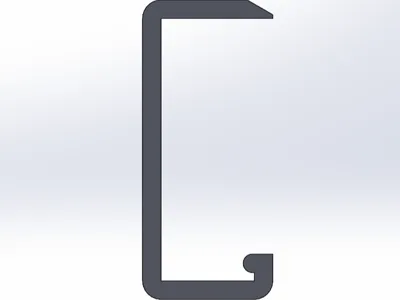 Angle Steel Table 9mm Tabletop C-Clip