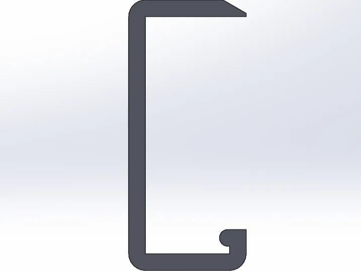 角鋼桌9mm桌板C型扣
