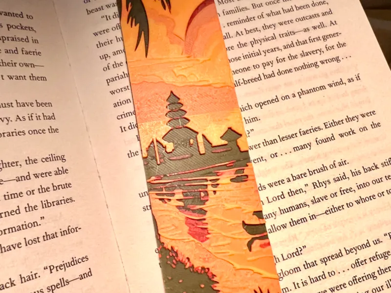 Balinese Style Book Mark