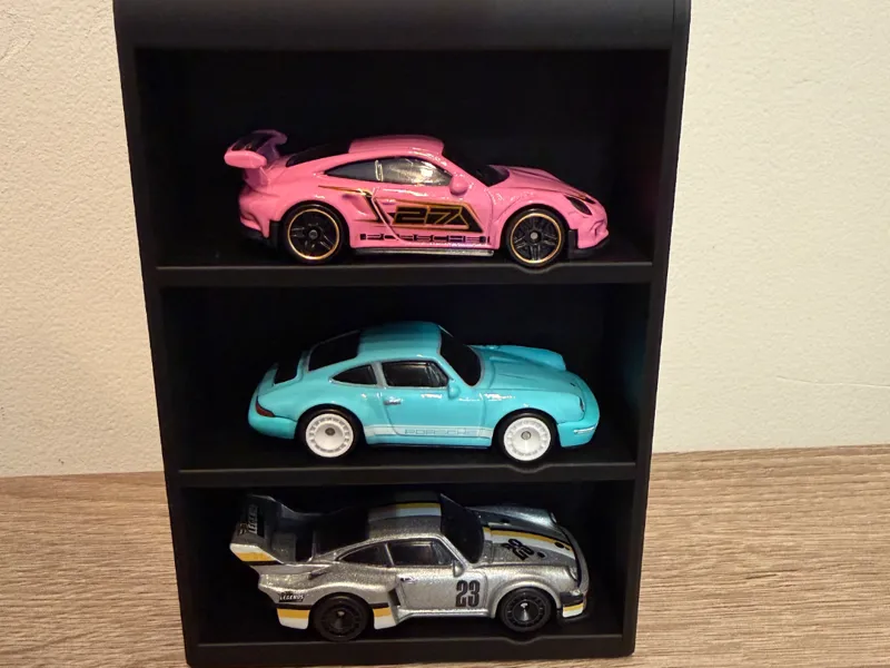 Auto 1/64 für Spielzeug Autos 3er Garage