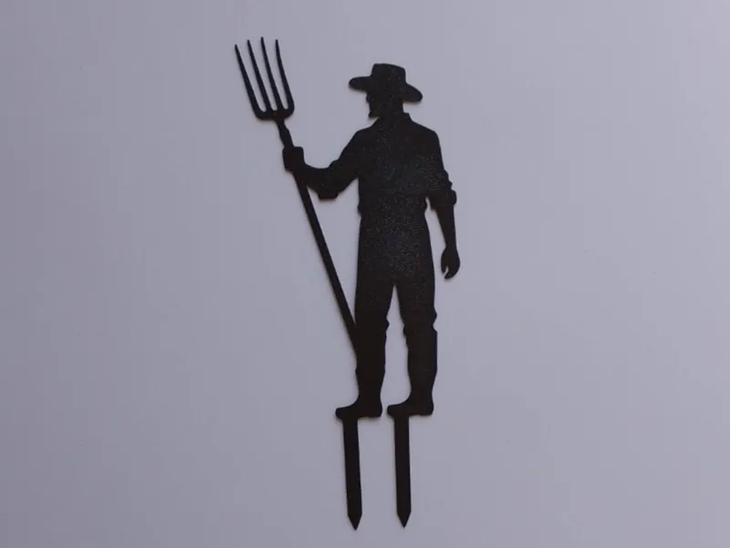 Cake topper - Farmer