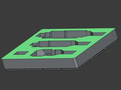 Spindle Organizer for Grizzly G1035 Shaper