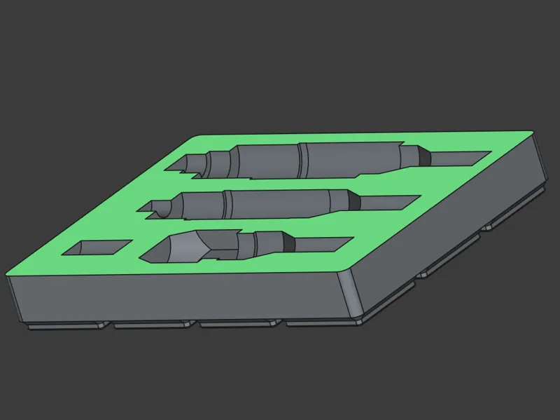 Spindle Organizer for Grizzly G1035 Shaper
