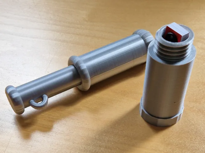 Geocache Fernrohr / Telescope