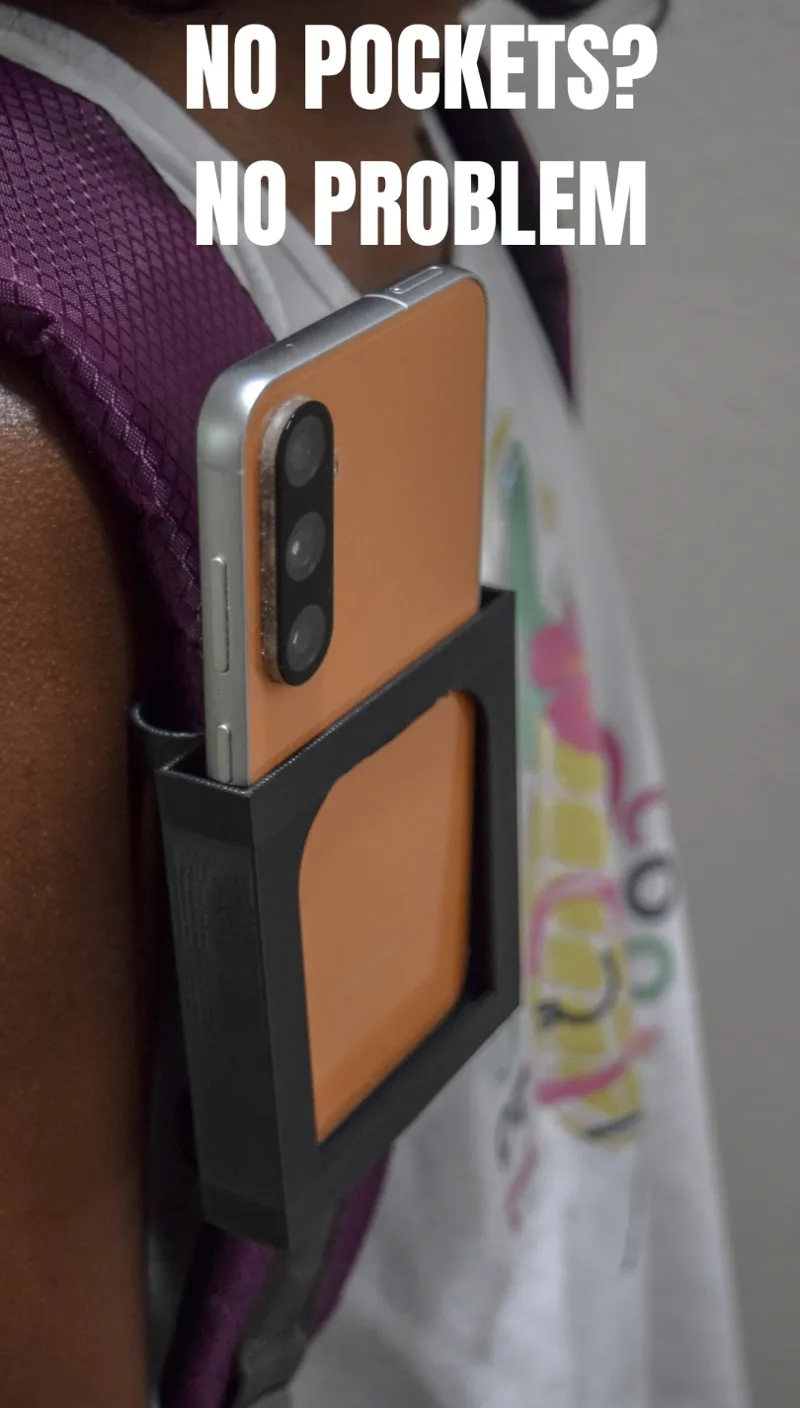 Pocketless Phone Holder