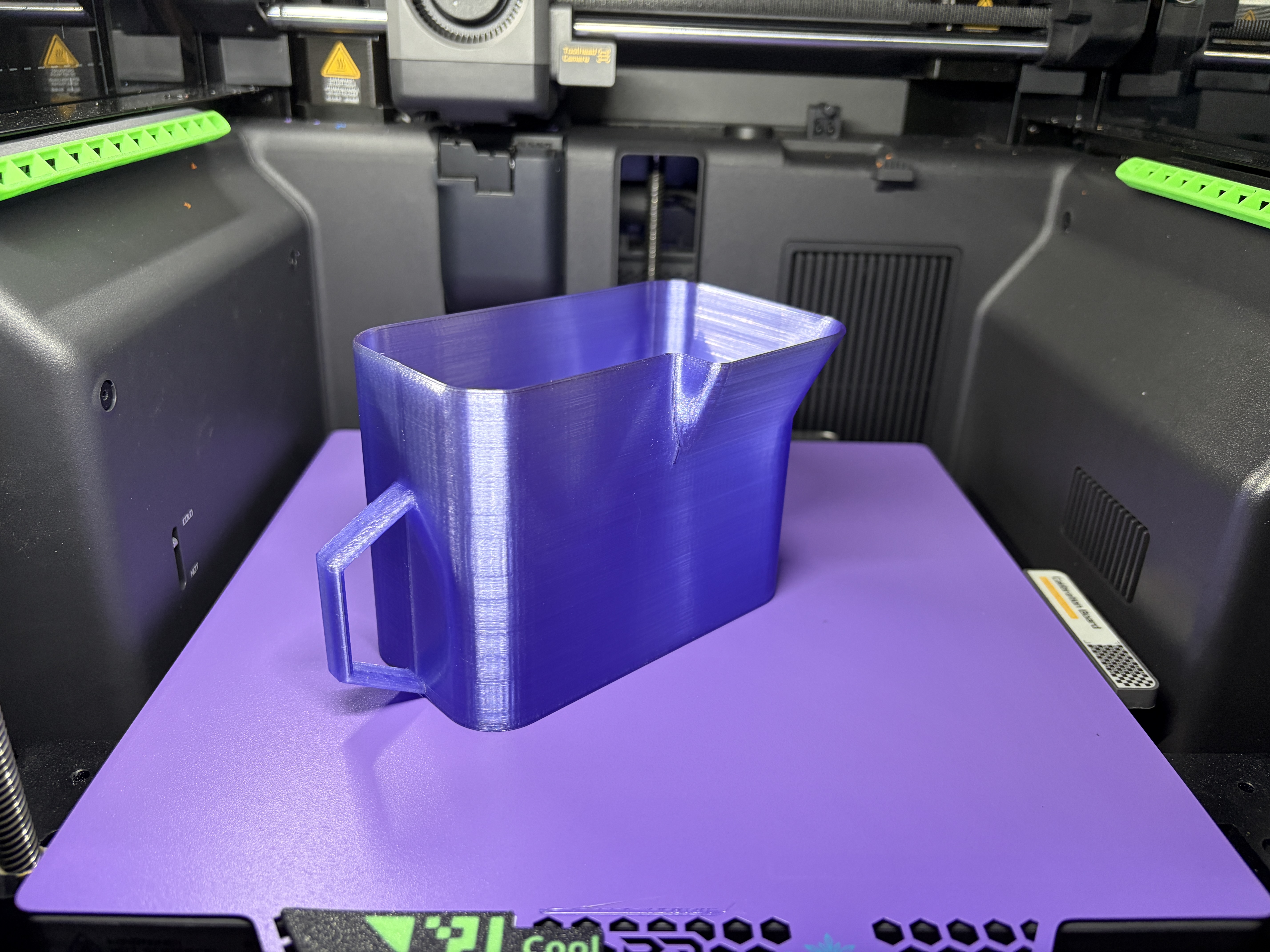 Miniatura 4 do modelo 3D X2D专用竹屎盒-废料滑梯-（磁吸版，分体设计)