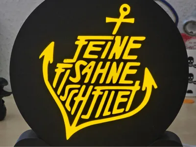 Front DIY Lightbox Feine Sahne Fischfilet