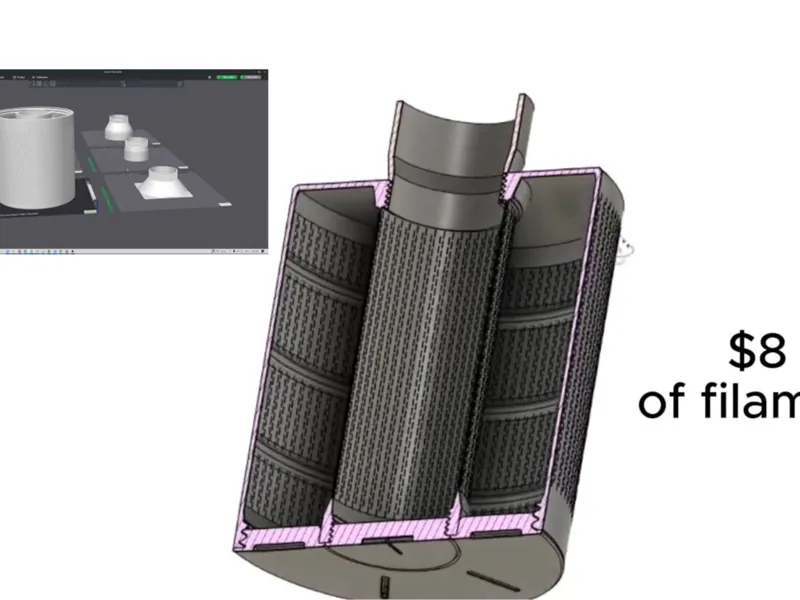 Refillable Carbon Filter - Air Scrubber